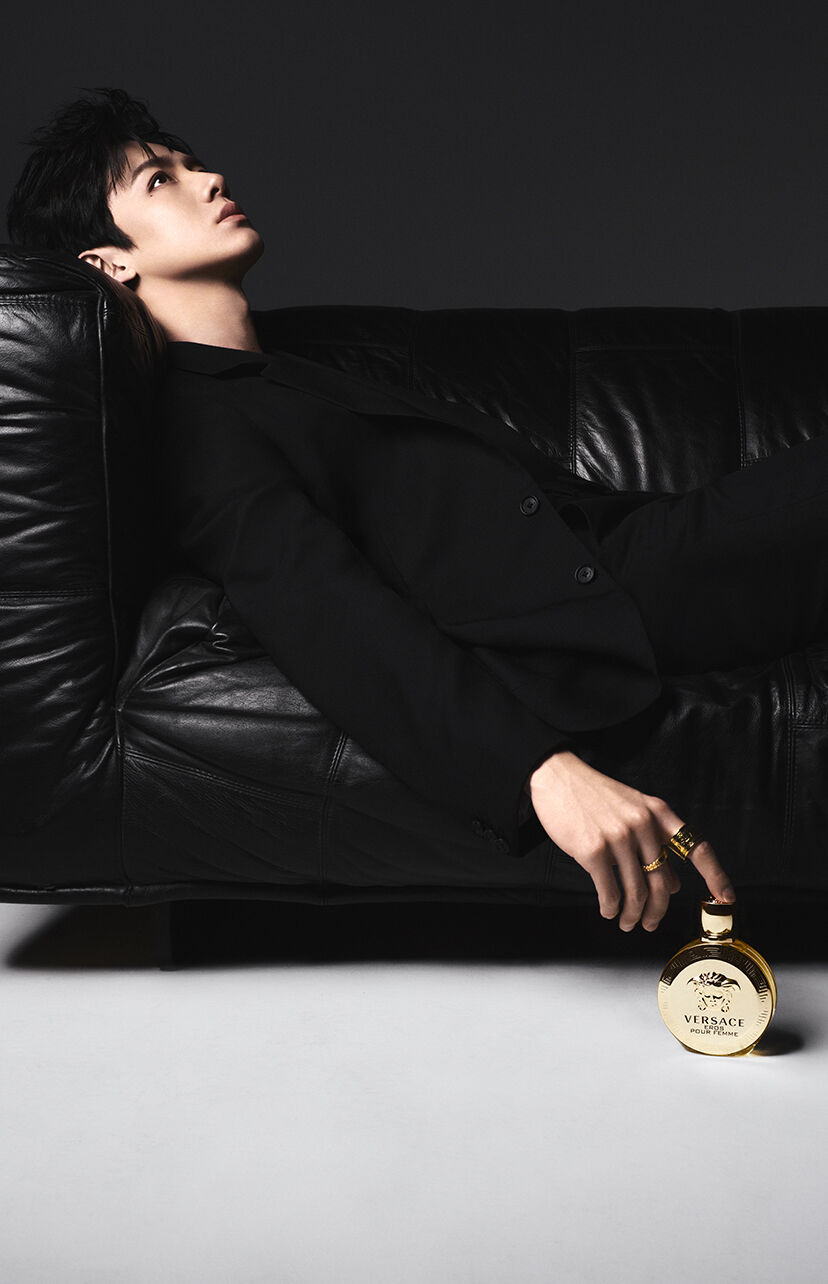Jingting Bai for Versace Fragrances